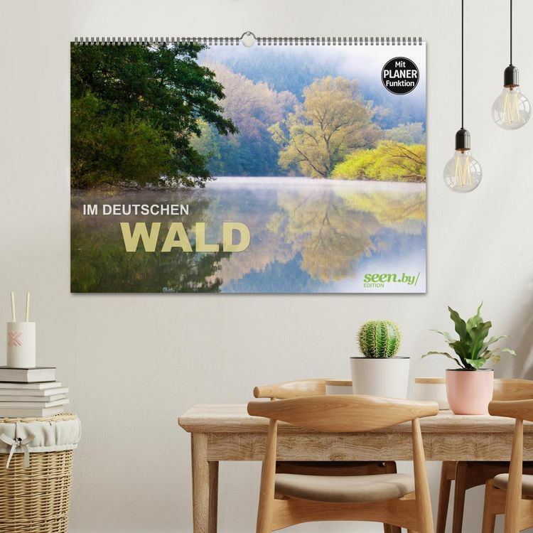 Produktbild: Im Deutschen Wald 2026 - ein Notizkalender (Wandkalender 2026 DIN A2 quer), CALVENDO Monatskalender