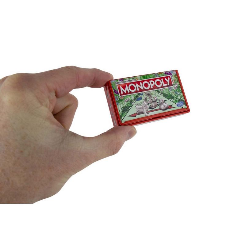 Produktbild: Worlds Smallest 361224 - Monopoly, Mini-Version 7,6 x 4,4 x 1,3 cm