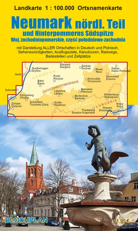Produktbild: Landkarte Neumark - n&ouml;rdlicher Teil