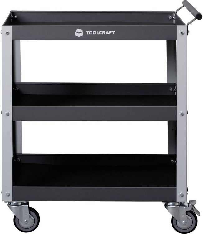 Produktbild: TOOLCRAFT 88 70 92 Werkstattwagen Herstellerfarbe: Grau, Anthrazit