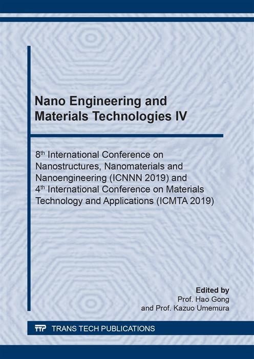 Produktbild: Nano Engineering and Materials Technologies IV