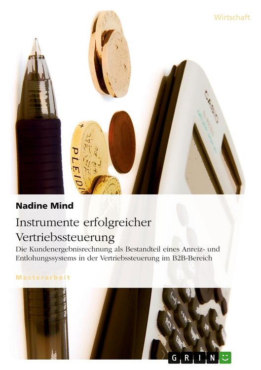 Produktbild: Instrumente erfolgreicher Vertriebssteuerung