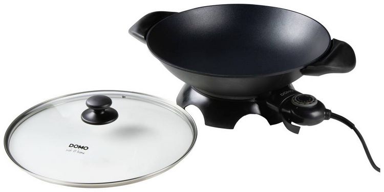 Produktbild: DOMO DO8708W DO8708W Elektro-Wok Schwarz