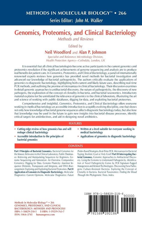 Produktbild: Genomics, Proteomics, and Clinical Bacteriology