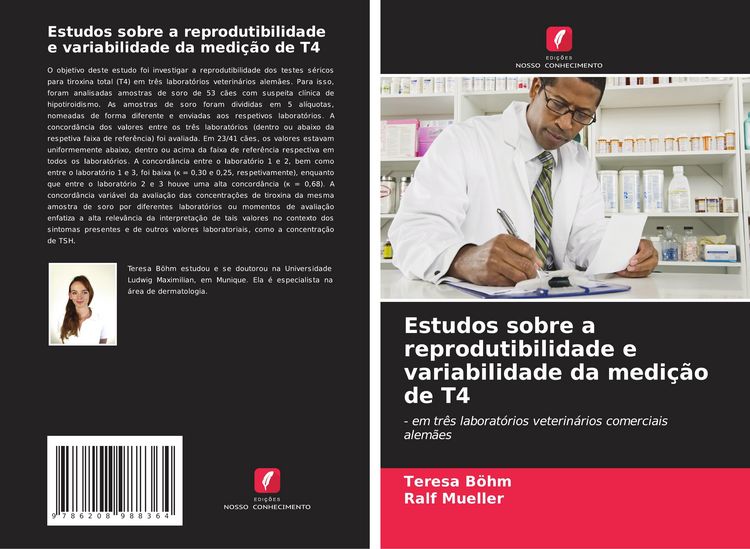 Produktbild: Estudos sobre a reprodutibilidade e variabilidade da medi&ccedil;&atilde;o de T4