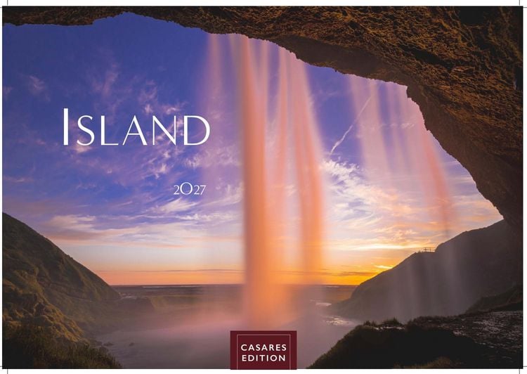 Produktbild: Island Kalender 2027 &ndash; Wandkalender | Fotokalender Naturkalender 24x35 cm &ndash; Hochwertiger . mit atemberaubenden Island-Landschaften