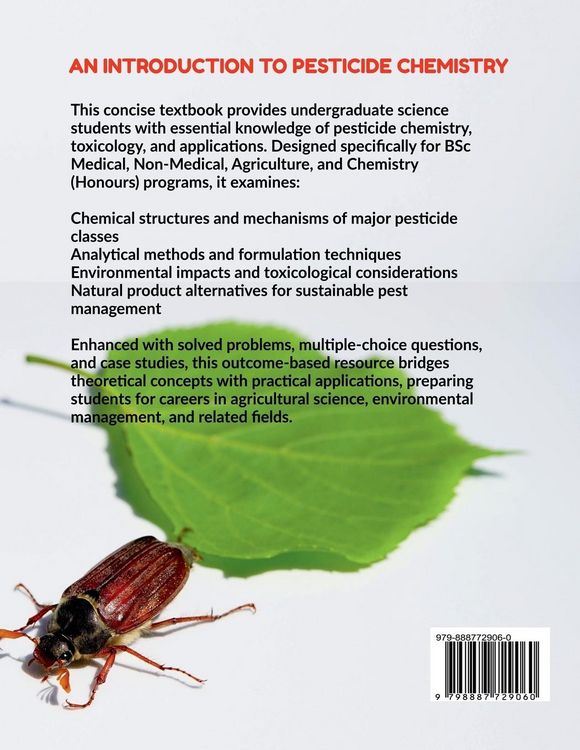 Produktbild: An Introduction to Pesticide Chemistry