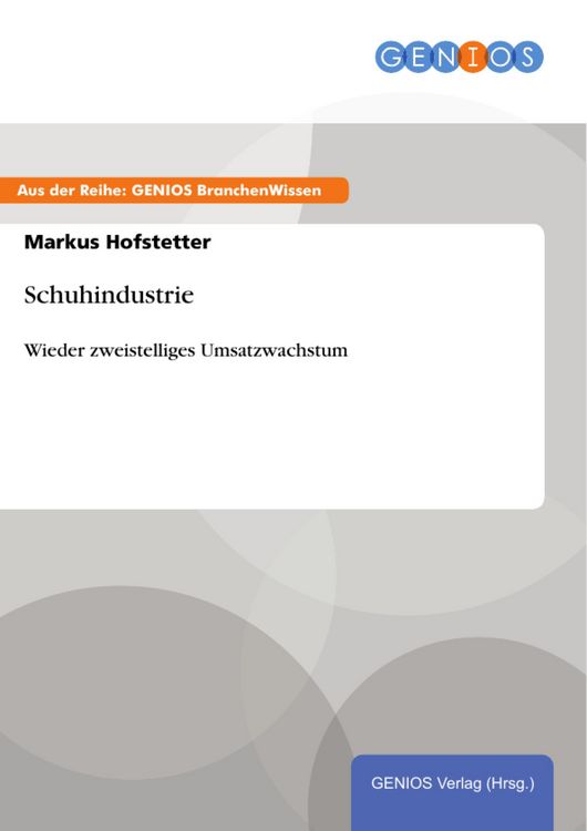 Produktbild: Schuhindustrie