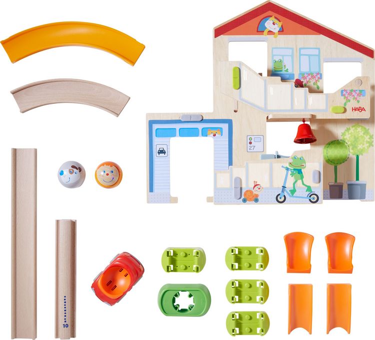 Produktbild: Kullerb&uuml; Spielbahn Kullerhausen