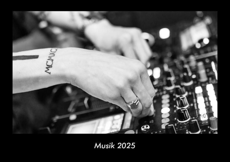 Produktbild: Musik 2025 Fotokalender DIN A3