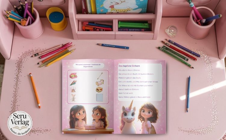 Produktbild: Erstlesebuch f&uuml;r M&auml;dchen in der 1 Klasse