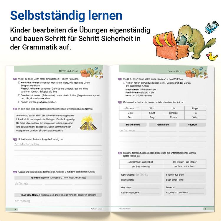 Produktbild: Grammatik mit Rico Schnabel, Klasse 6