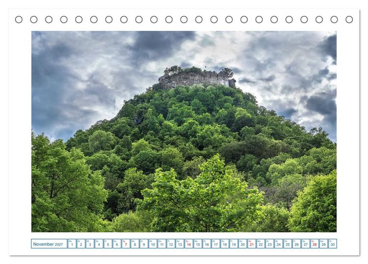 Produktbild: HEGAUBERGE (Tischkalender 2027 DIN A5 quer), CALVENDO Monatskalender