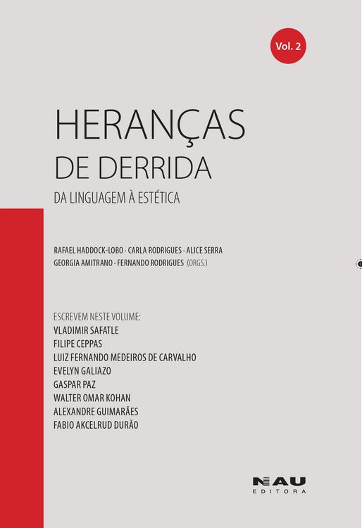 Produktbild: Heran&ccedil;as de Derrida (vol.2)
