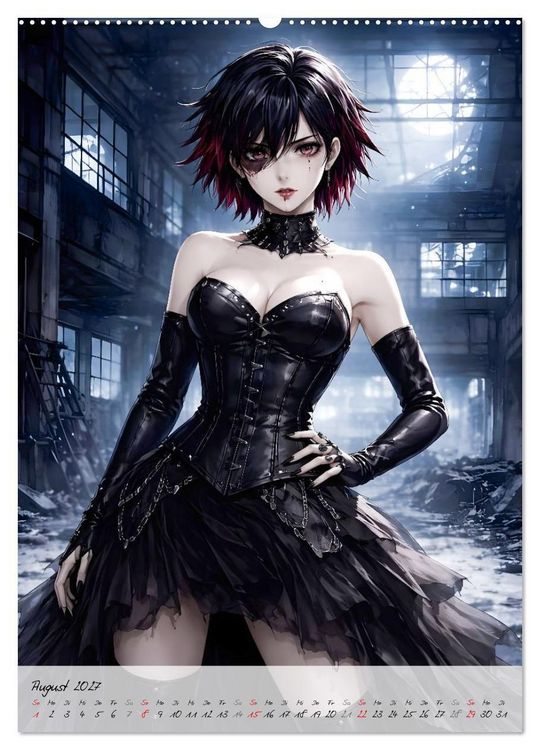 Produktbild: Vampire Couture (hochwertiger Premium Wandkalender 2027 DIN A2 hoch), Kunstdruck in Hochglanz