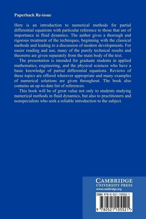 Produktbild: Numerical Methods in Fluid Dynamics