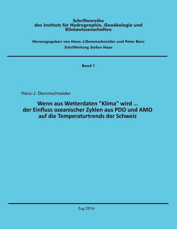 Produktbild: Wenn aus Wetterdaten "Klima" wird ...