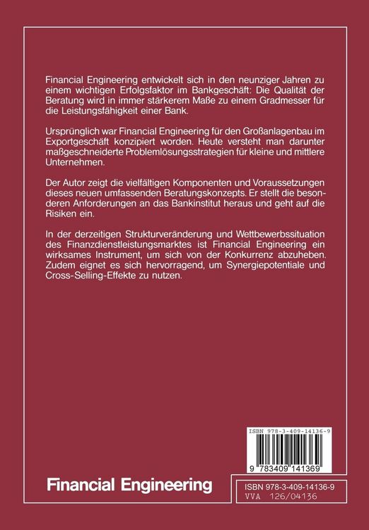 Produktbild: Financial Engineering