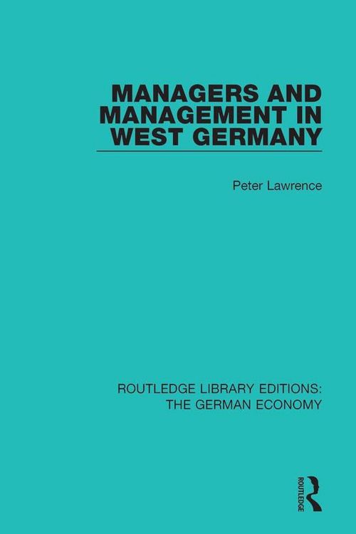 Produktbild: Managers and Management in West Germany