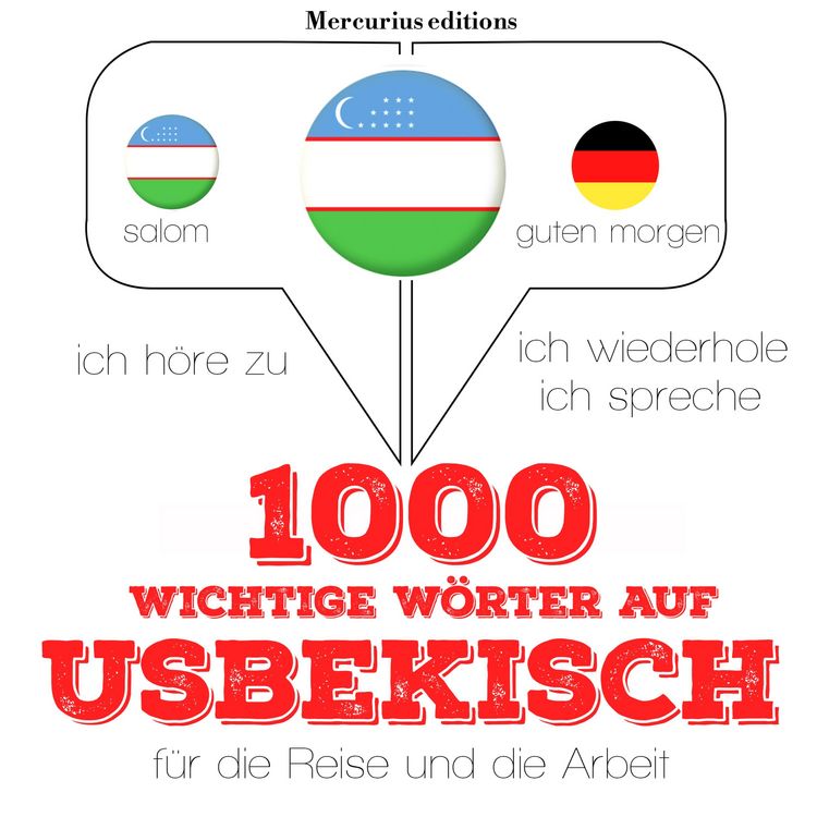 Produktbild: 1000 wichtige W&ouml;rter auf Usbekisch f&uuml;r die Reise und die Arbeit