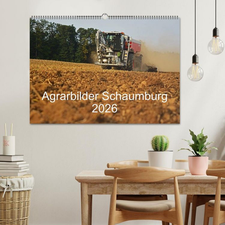 Produktbild: Agrarbilder Schaumburg 2026 (Wandkalender 2026 DIN A2 quer), CALVENDO Monatskalender