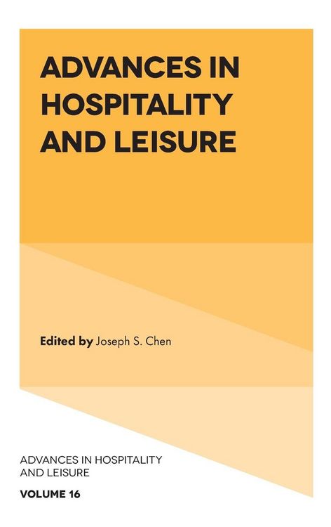 Produktbild: Advances in Hospitality and Leisure