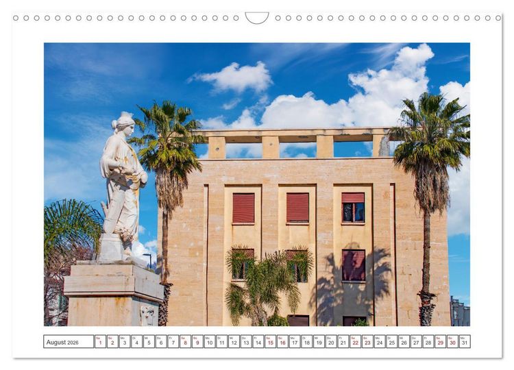 Produktbild: Messina - bezaubernde K&uuml;stenstadt (Wandkalender 2026 DIN A3 quer), CALVENDO Monatskalender