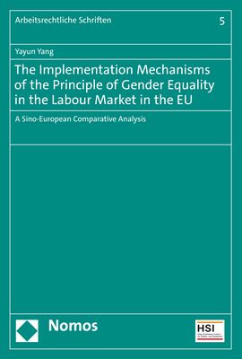 Produktbild: The Implementation Mechanisms of the Principle of Gender Equality in the Labour Market in the EU