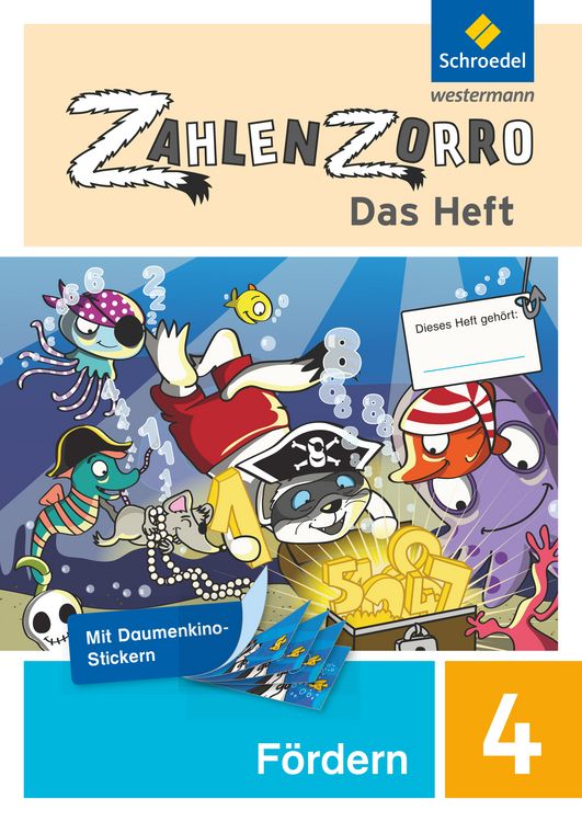 Produktbild: Zahlenzorro - Das Heft