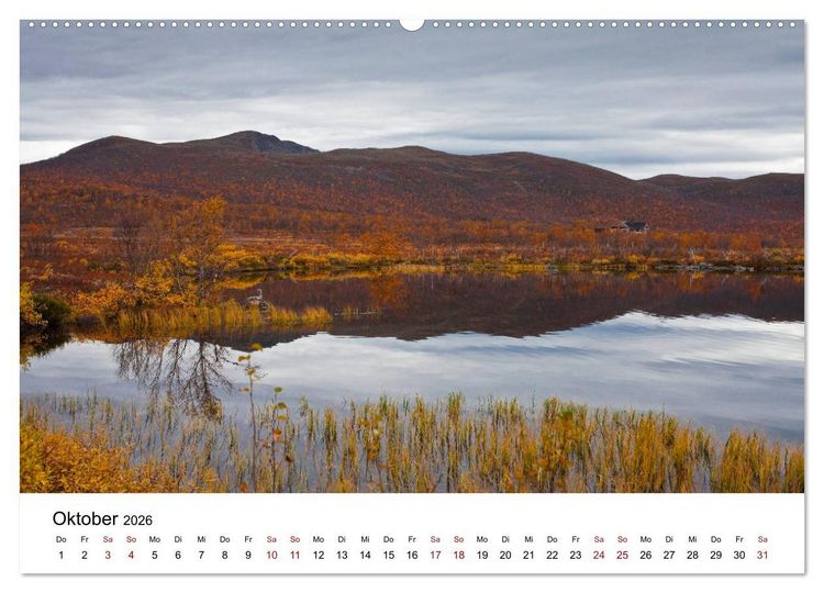Produktbild: Skandinavien - Hoch im Norden (Wandkalender 2026 DIN A2 quer), CALVENDO Monatskalender