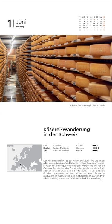 Produktbild: Der perfekte Tag in Europa - KUNTH 365-Tage-Abreißkalender 2026