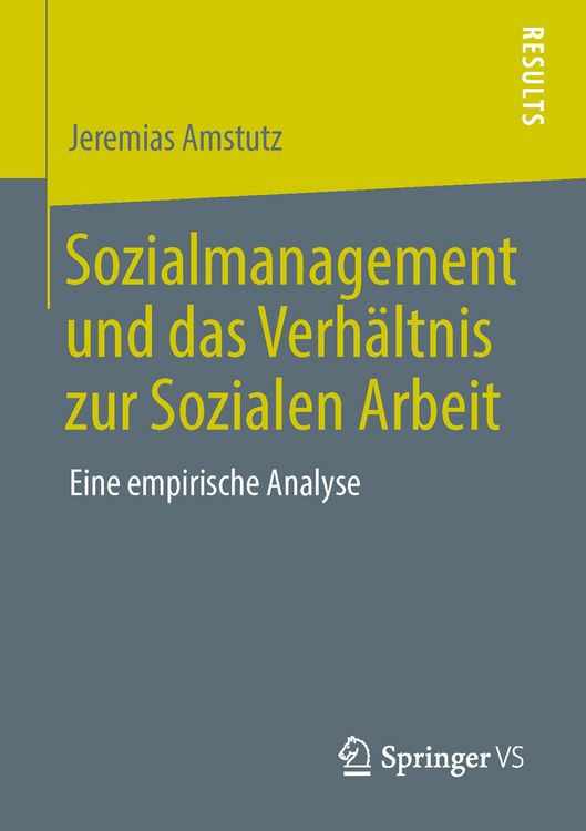 Produktbild: Sozialmanagement und das Verh&auml;ltnis zur Sozialen Arbeit