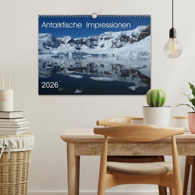 Produktbild: Antarktische Impressionen (Wandkalender 2026 DIN A3 quer), CALVENDO Monatskalender