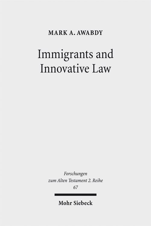 Produktbild: Immigrants and Innovative Law