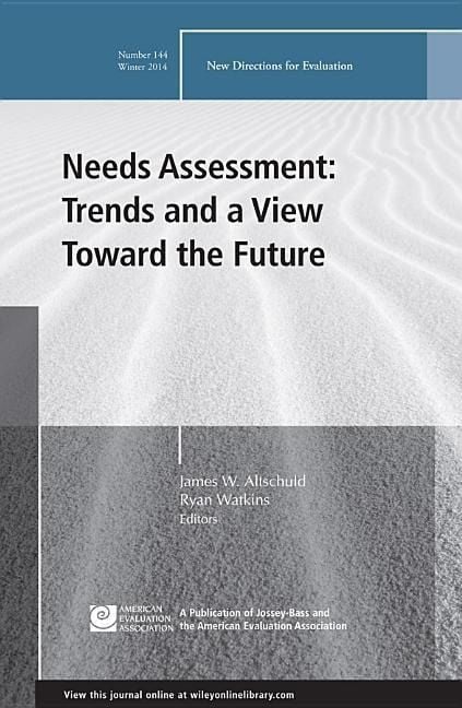 Produktbild: Needs Assessment Trends & a Vi
