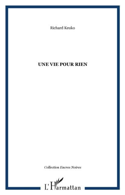 Produktbild: Une vie pour rien