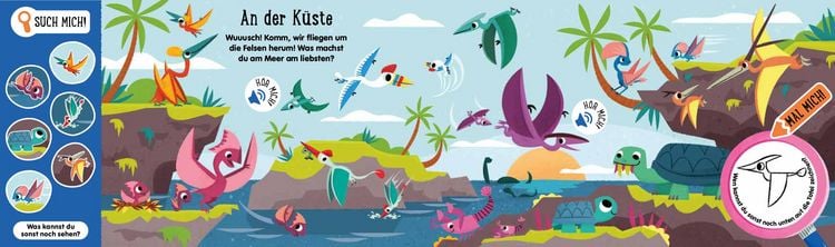 Produktbild: Such mich! H&ouml;r mich! Mal mich! Dino-Babys