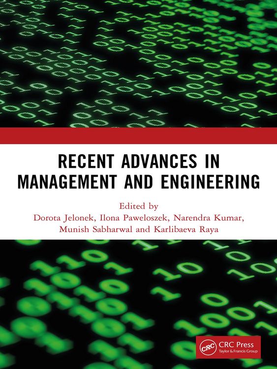 Produktbild: Recent Advances in Management and Engineering