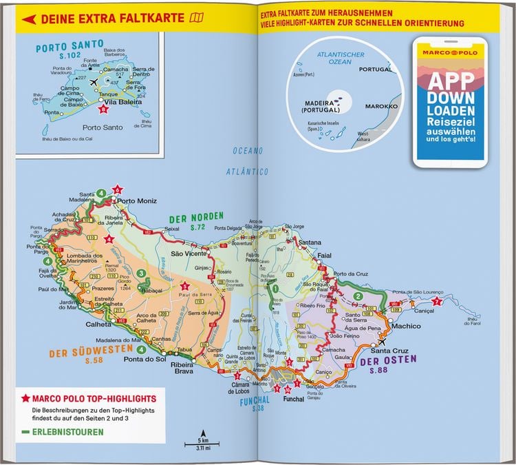 Produktbild: MARCO POLO Reisef&uuml;hrer Madeira, Porto Santo