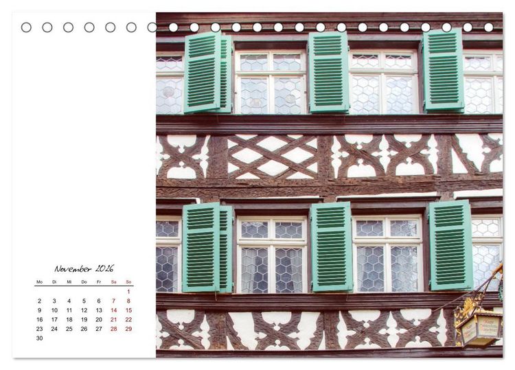 Produktbild: Reiseziel Bamberg (Tischkalender 2026 DIN A5 quer), CALVENDO Monatskalender