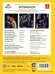 Produktbild: Mozart - Mitridate (Live Februar 2016 Paris, Theatre des Champs-Elysees) [2 DVDs]