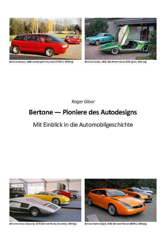 Produktbild: Bertone &ndash; Pioniere des Autodesigns
