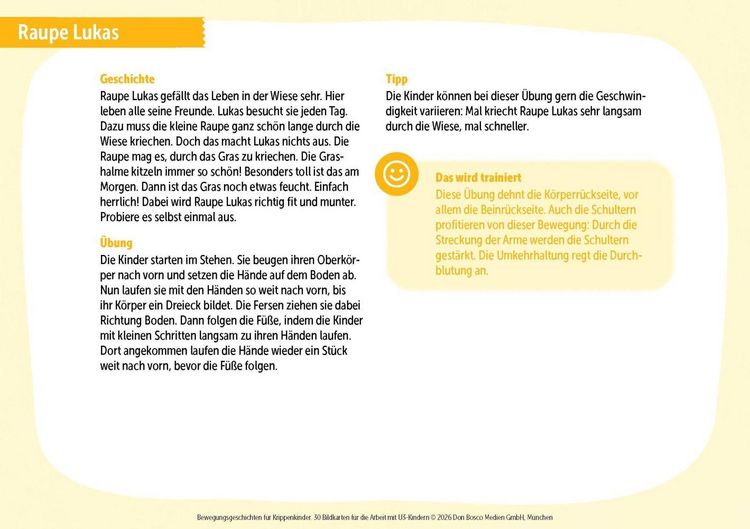 Produktbild: Bewegungsgeschichten f&uuml;r Krippenkinder