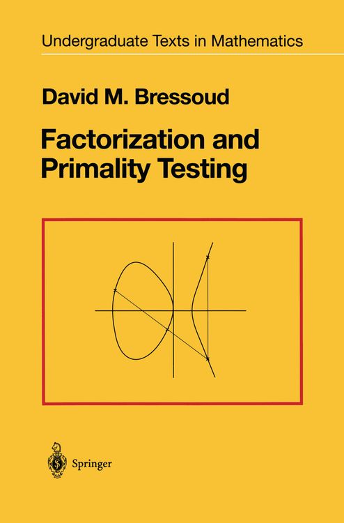 Produktbild: Factorization and Primality Testing