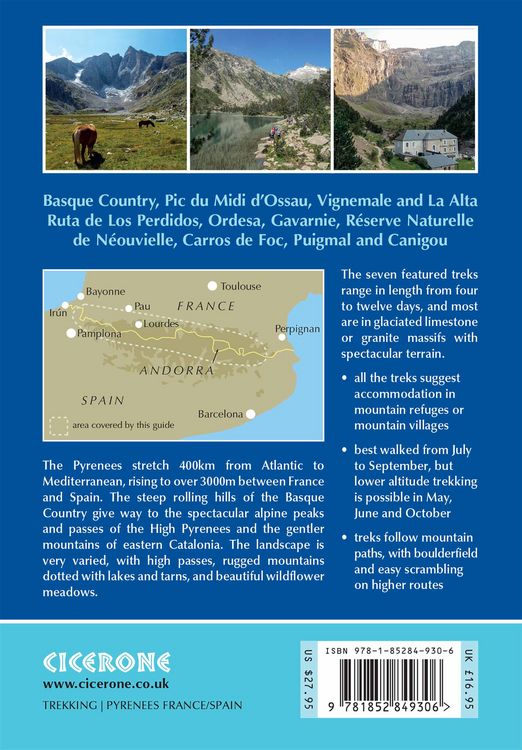 Produktbild: Shorter Treks in the Pyrenees