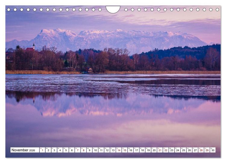 Produktbild: Berchtesgadener Alpen - Landschaften zum Tr&auml;umen (Wandkalender 2026 DIN A4 quer), CALVENDO Monatskalender