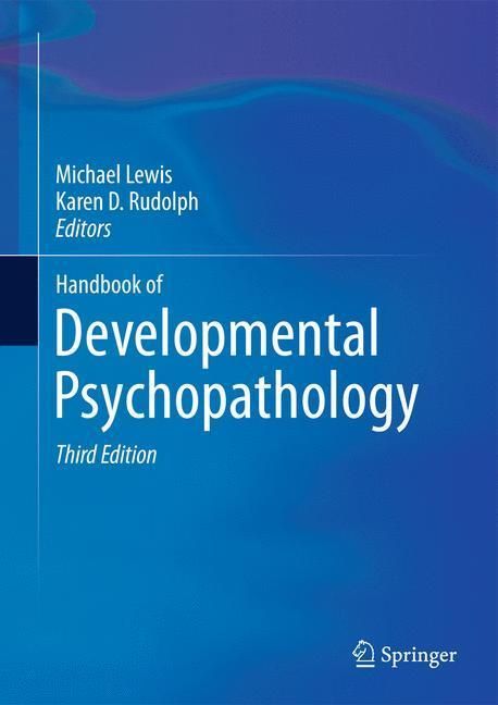 Produktbild: Handbook of Developmental Psychopathology
