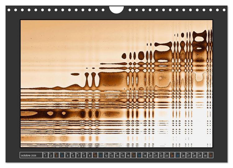 Produktbild: Art palette terre (Calendrier mural 2026 DIN A4 vertical), CALVENDO calendrier mensuel