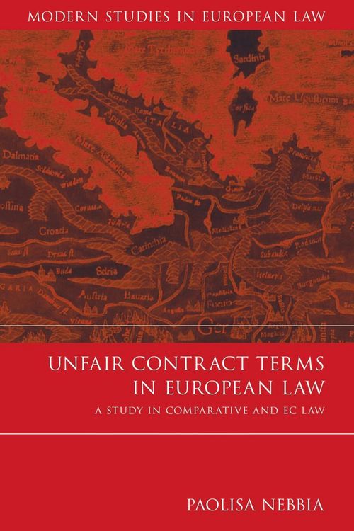 Produktbild: Unfair Contract Terms in European Law