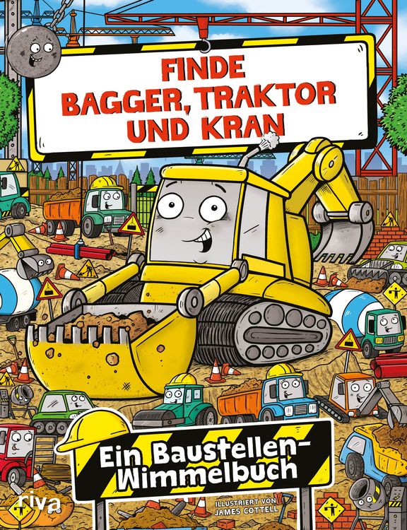 Produktbild: Finde Bagger, Traktor und Kran